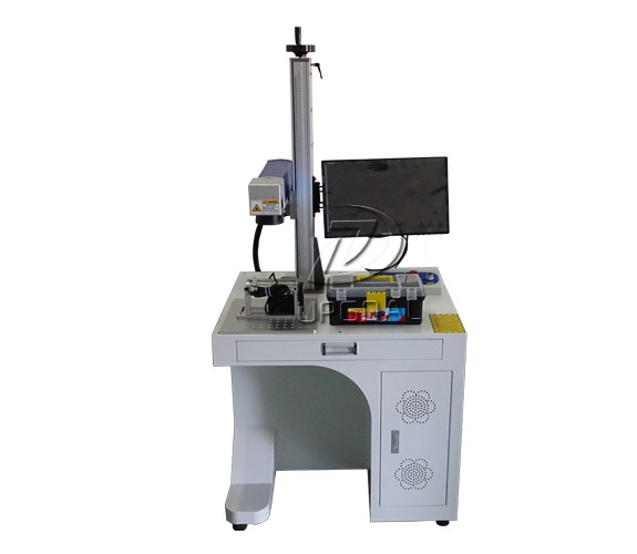 Large Diameter Metal Tube Fiber Laser Marking Machine with Roller